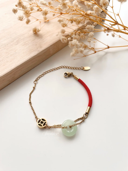 gb458 Jade red strings