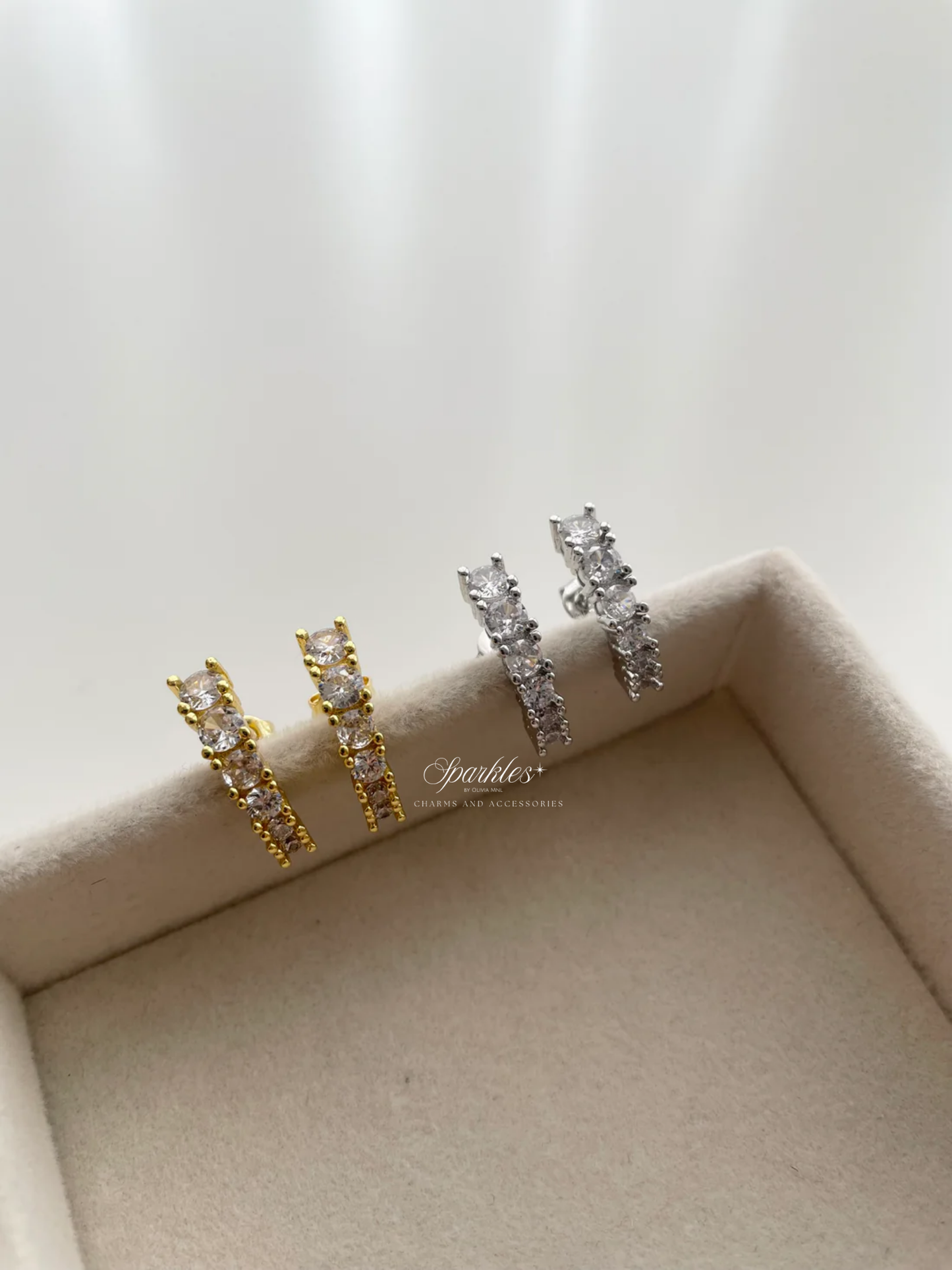 ge1405 stone silver hoop earrings