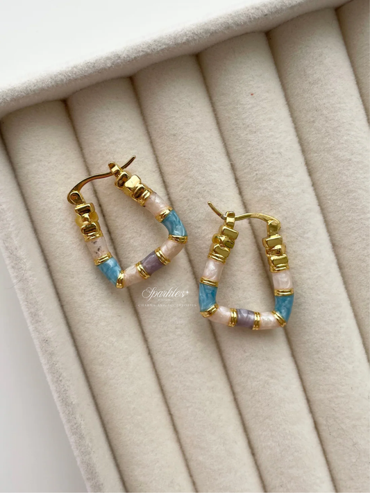 ge1462 Hoop Earrings