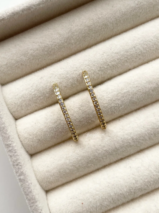 ge1505 Gold earrings