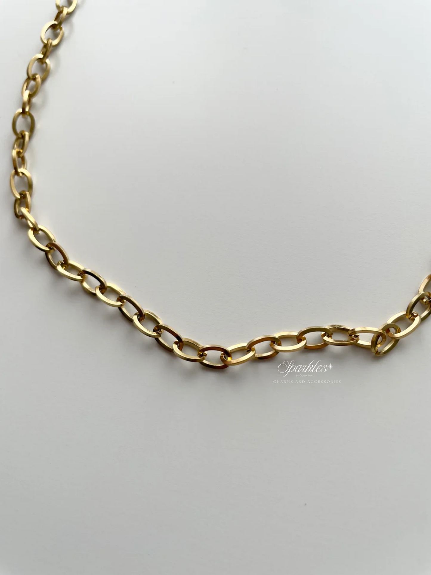 gn829 - 23 inch Paperclip necklace