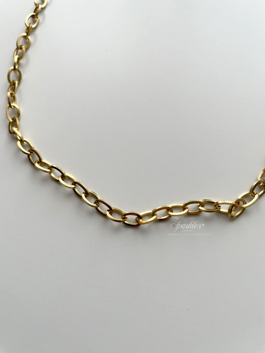 gn829 - 23 inch Paperclip necklace