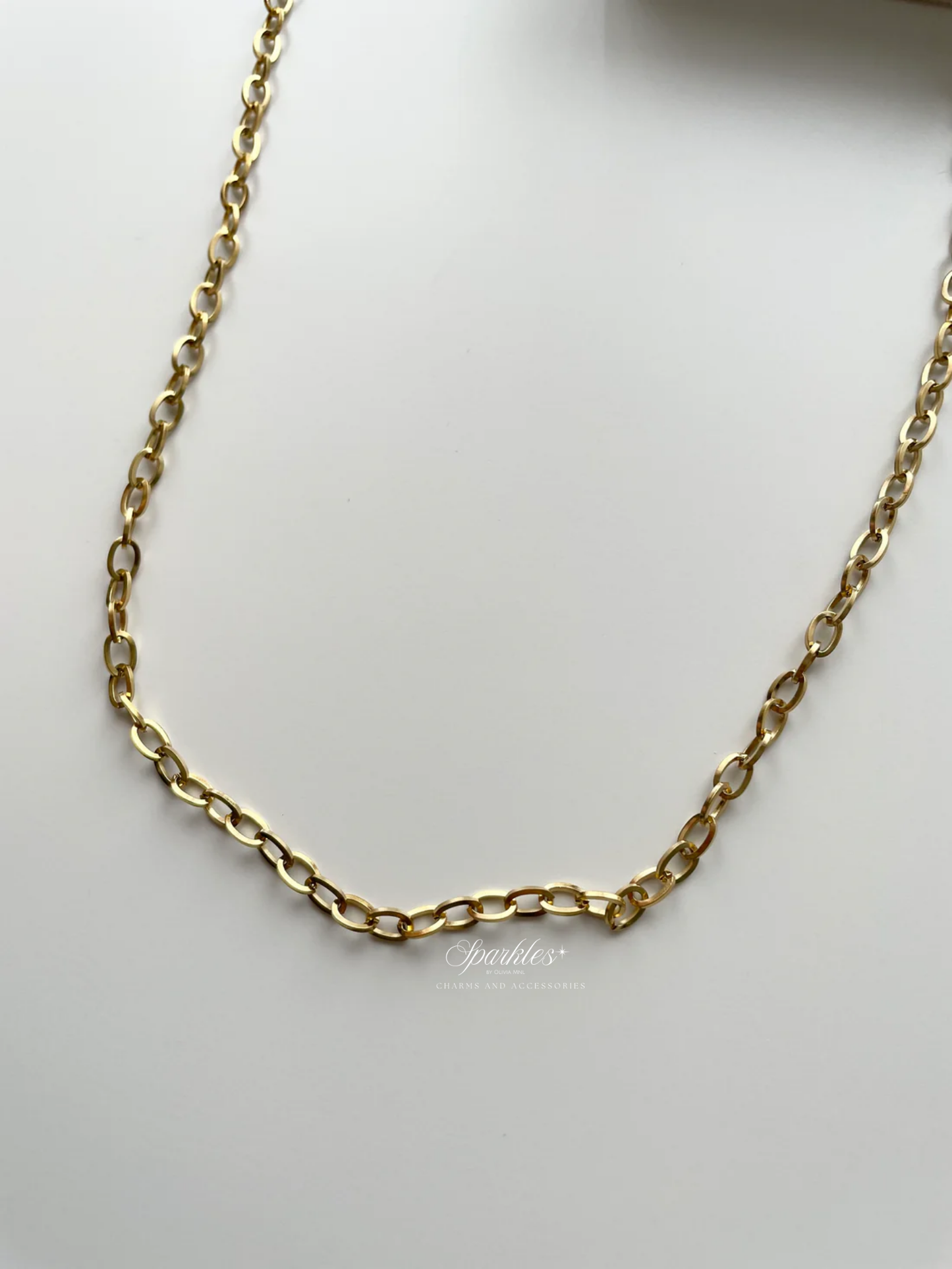 gn829 - 23 inch Paperclip necklace