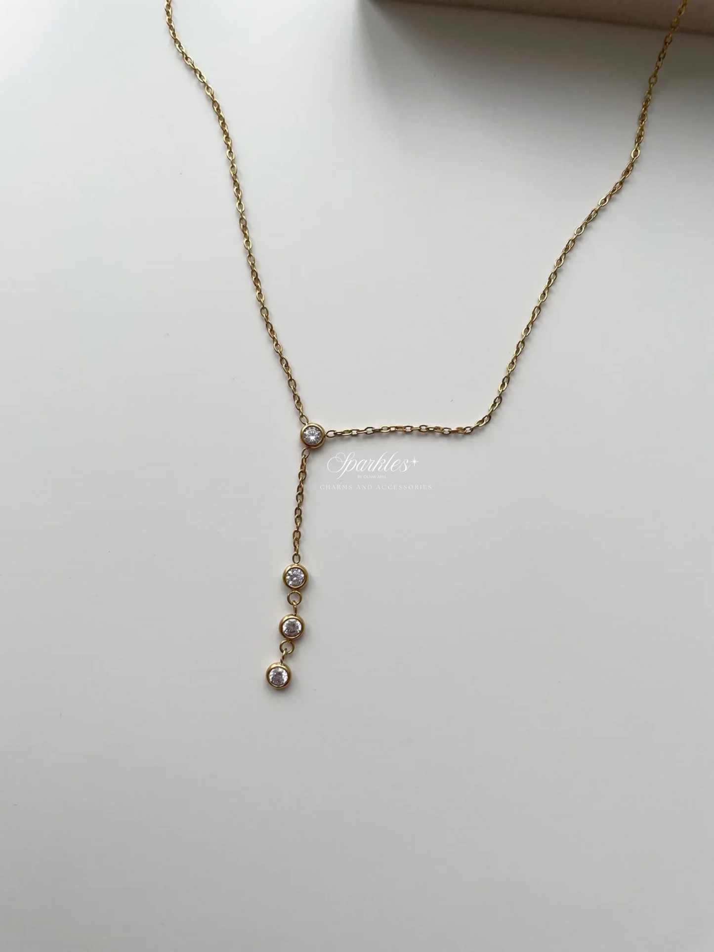 gn839 Gem gold necklace