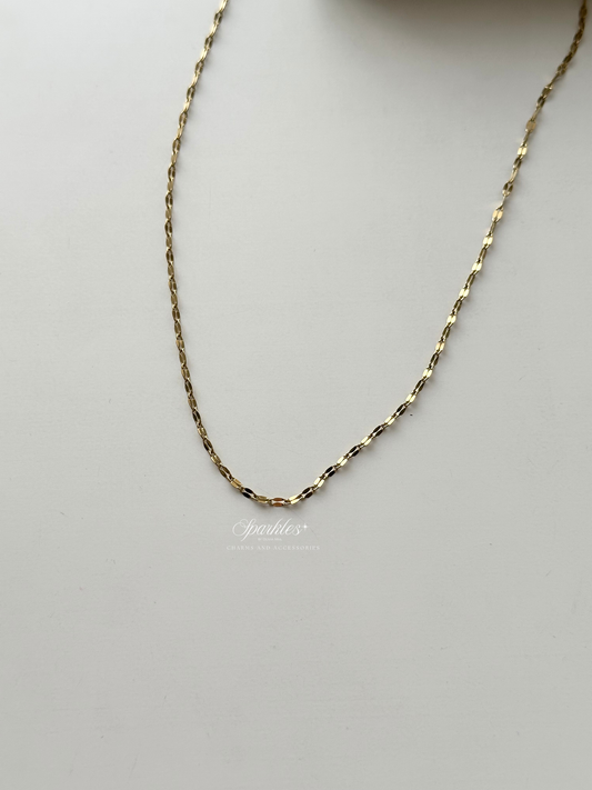gn894 (17 inches gold dancing chain)