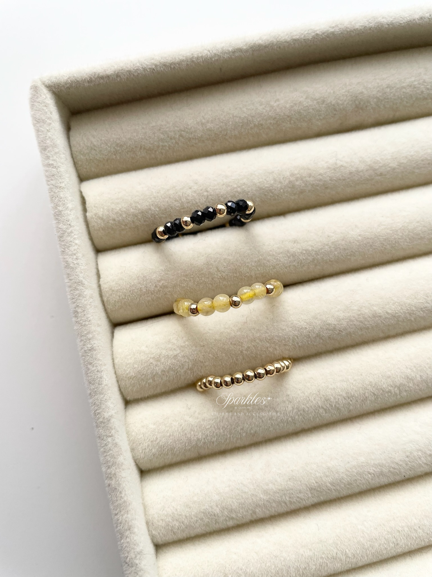 Golden Set with sizes