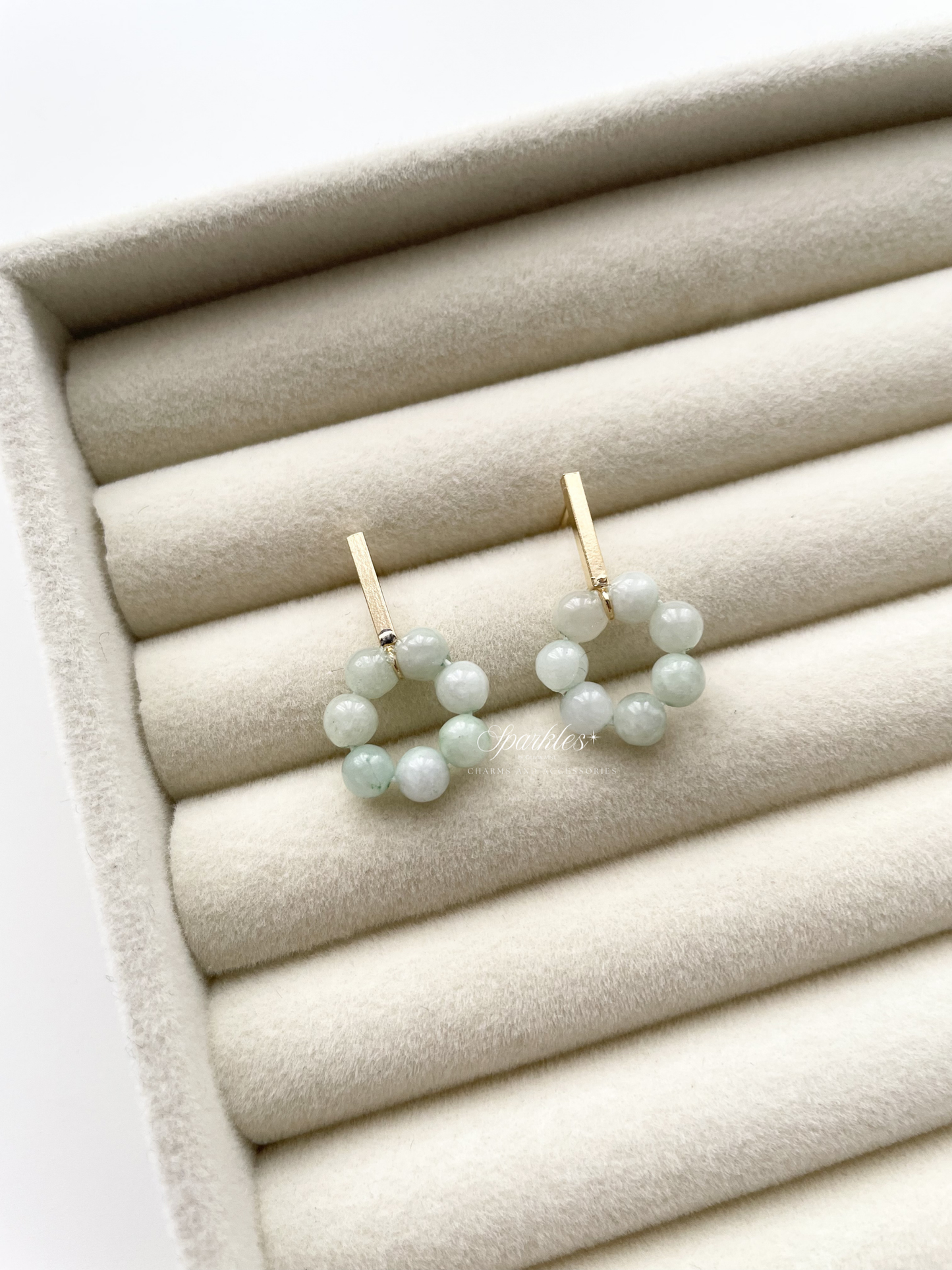 Jade11 Jade Beaded Earrings