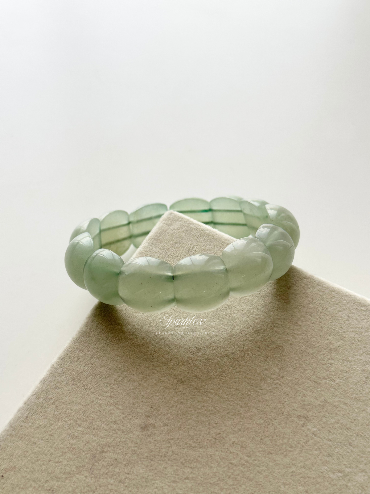 lucky9 square aventurine bracelet with sizes