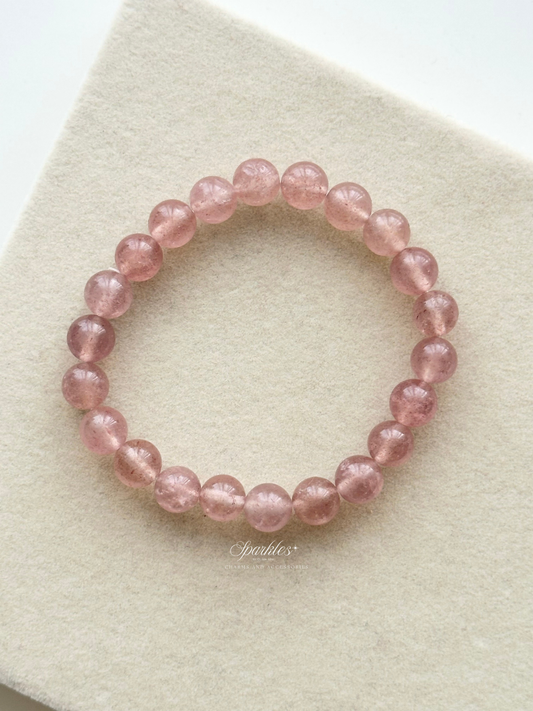 M8 Strawberry Quartz Bracelet with Sizes