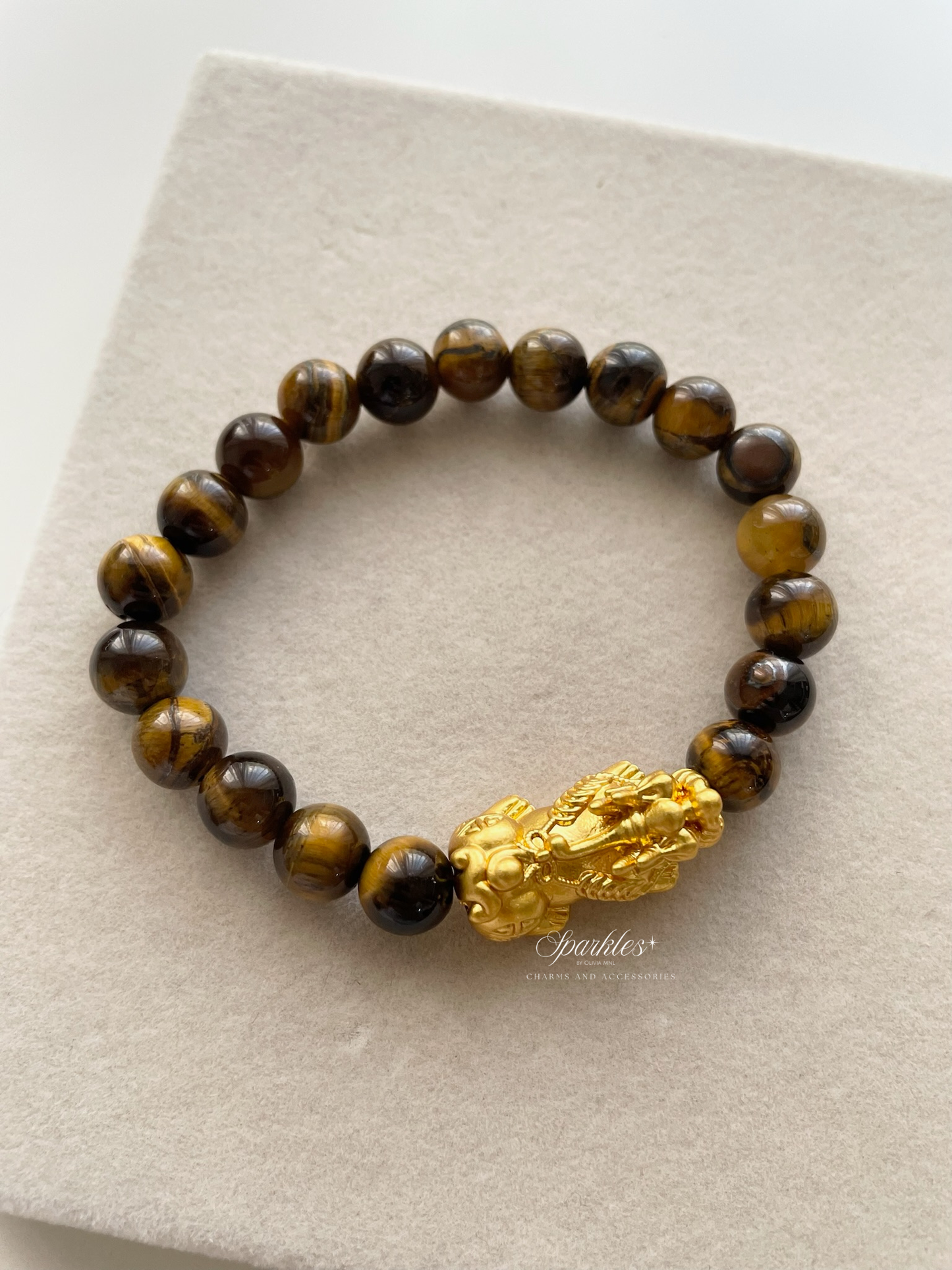 Piyao Tiger's Eye Bracelet with Sizes