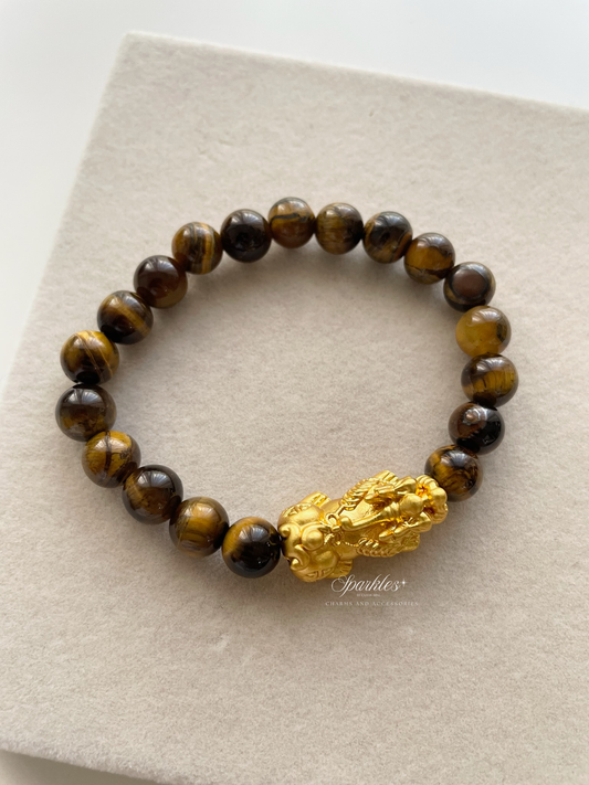 Piyao Tiger's Eye Bracelet with Sizes