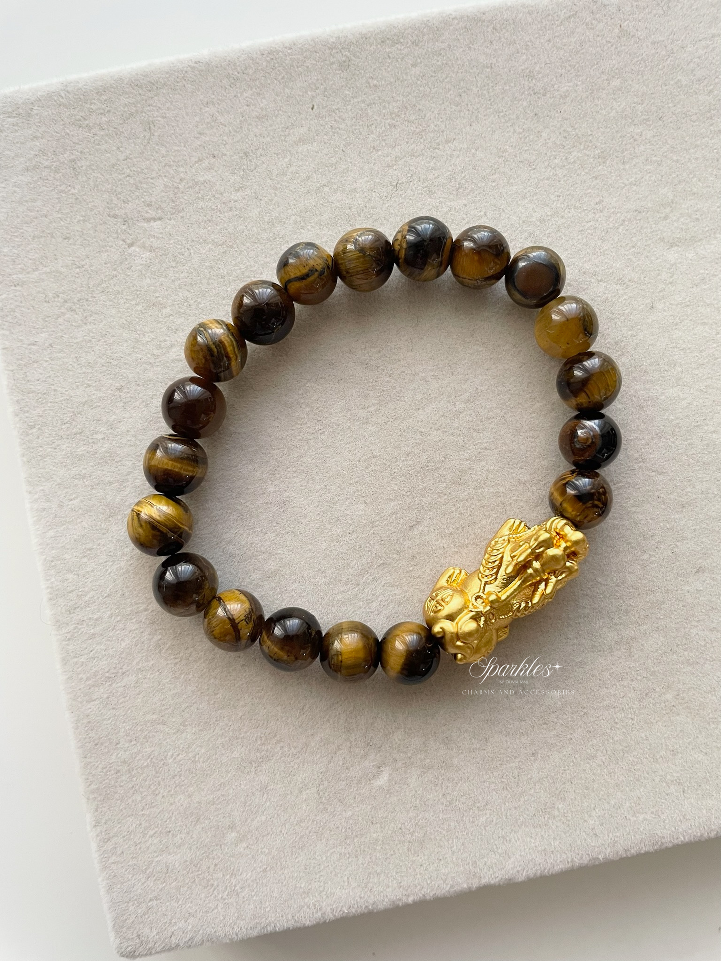 Piyao Tiger's Eye Bracelet with Sizes