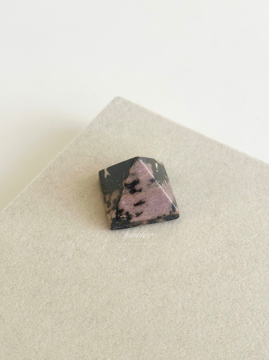 Point8 Rhodonite Pyramid Stone