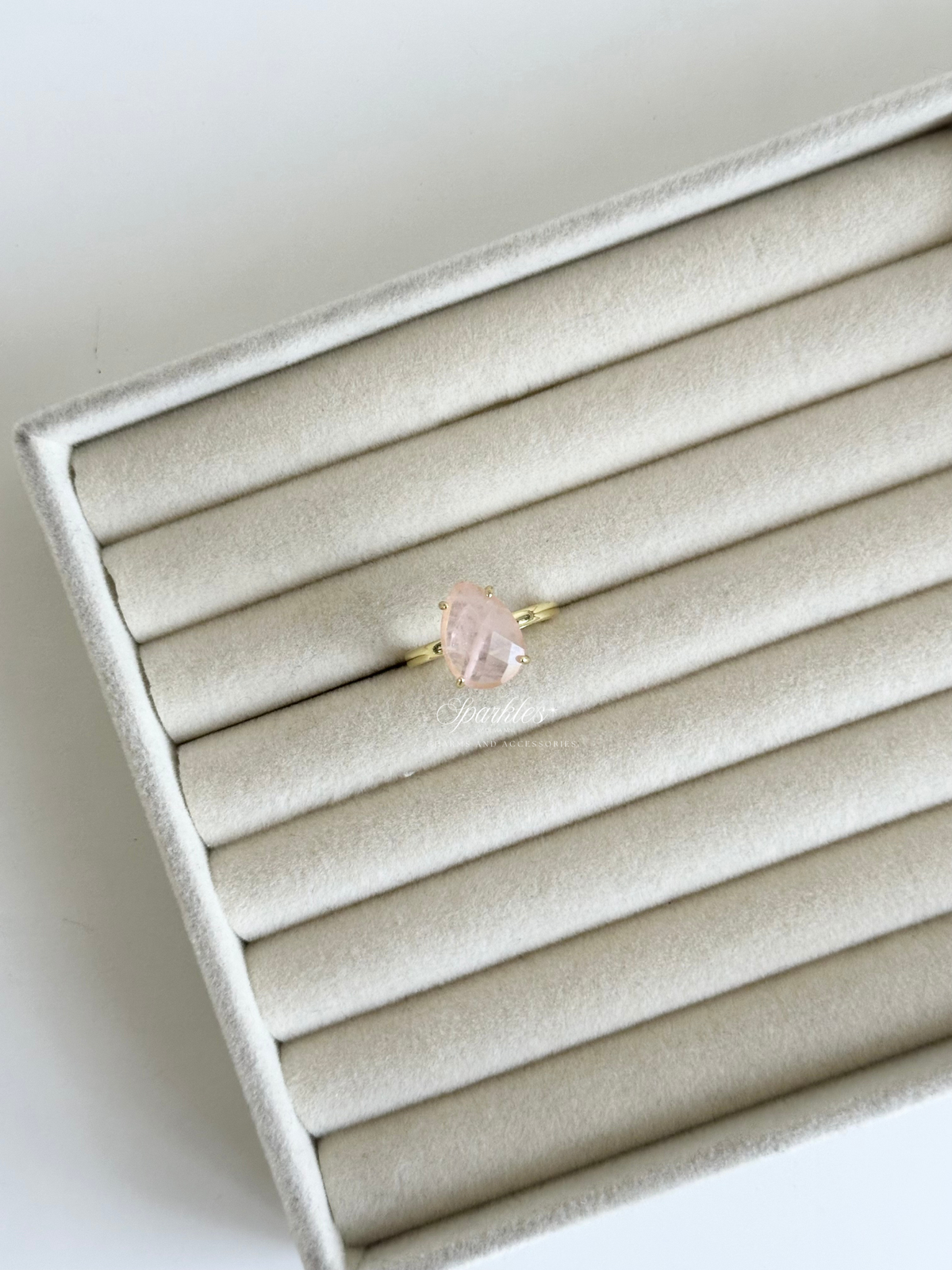 Pr1 Rose Quartz Ring