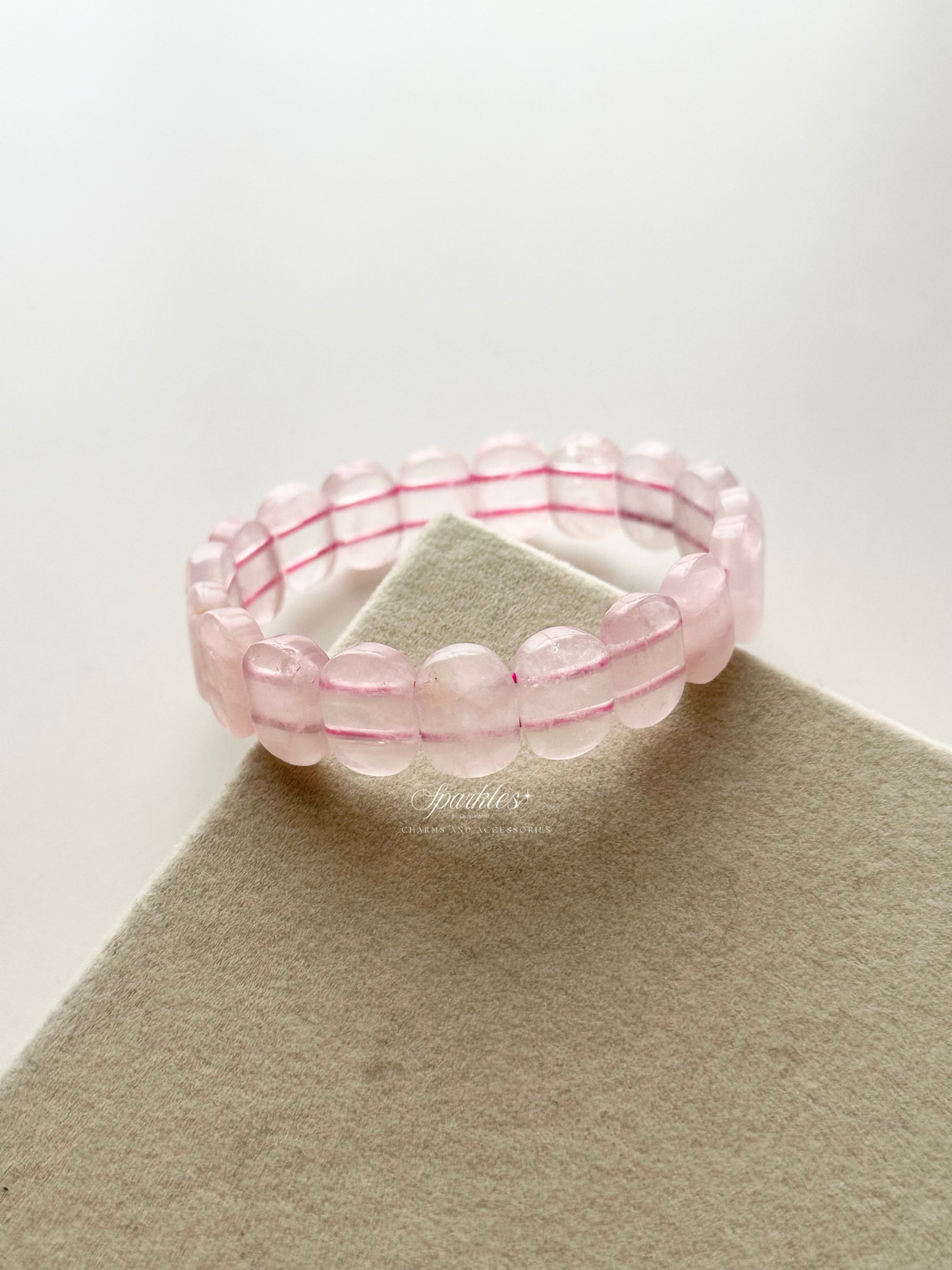 Rose9 Rose Quartz Anniversary Exclusive Bracelet with Sizes