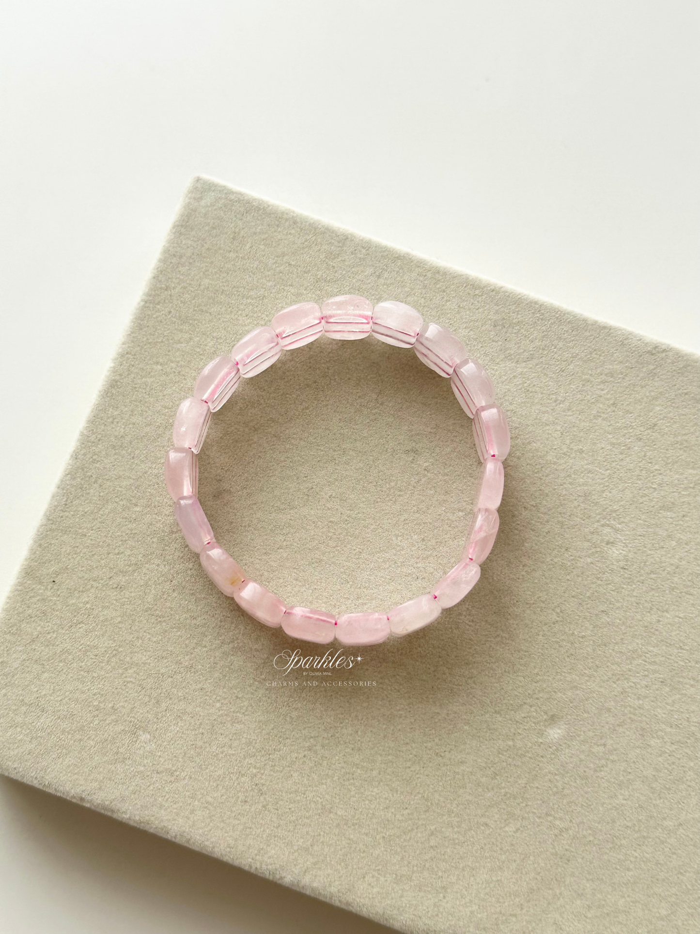 Rose9 Rose Quartz Anniversary Exclusive Bracelet with Sizes