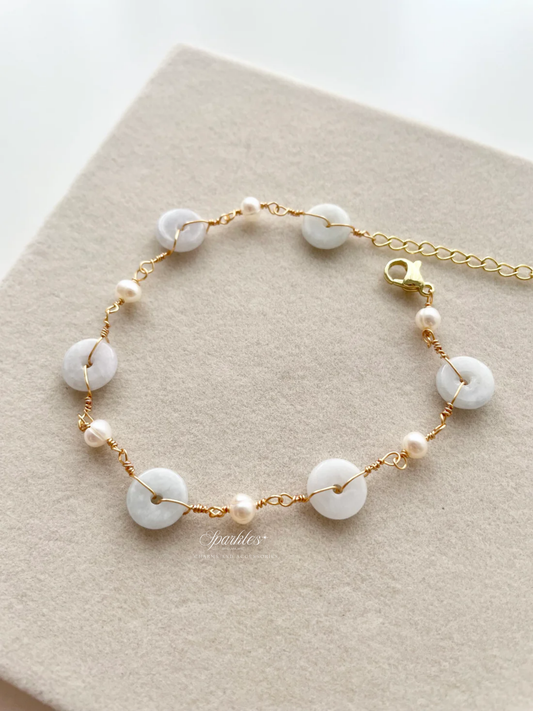 S4 Jade stone bracelet