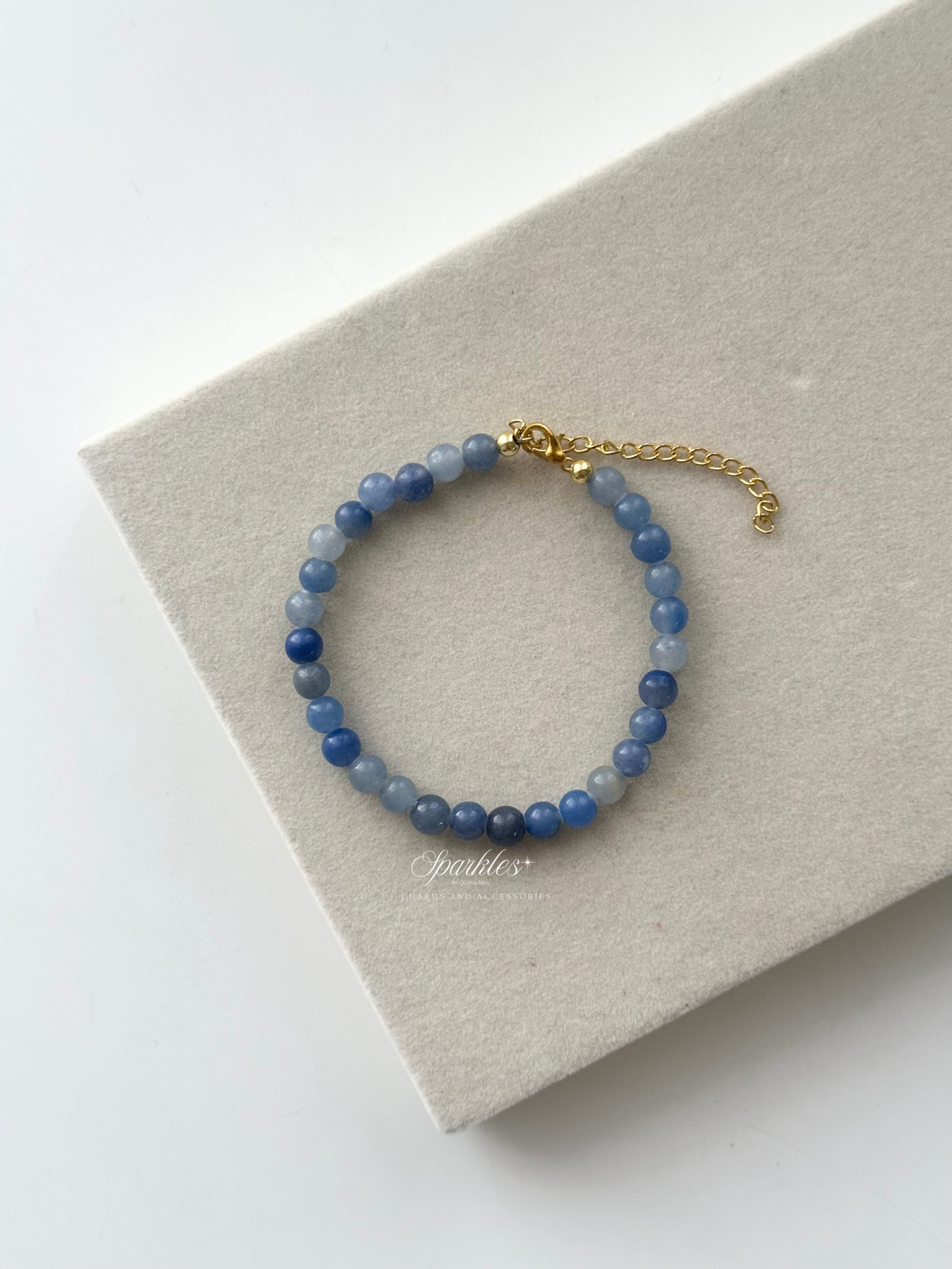 sel11 Blue Sapphire Bracelet with Extender