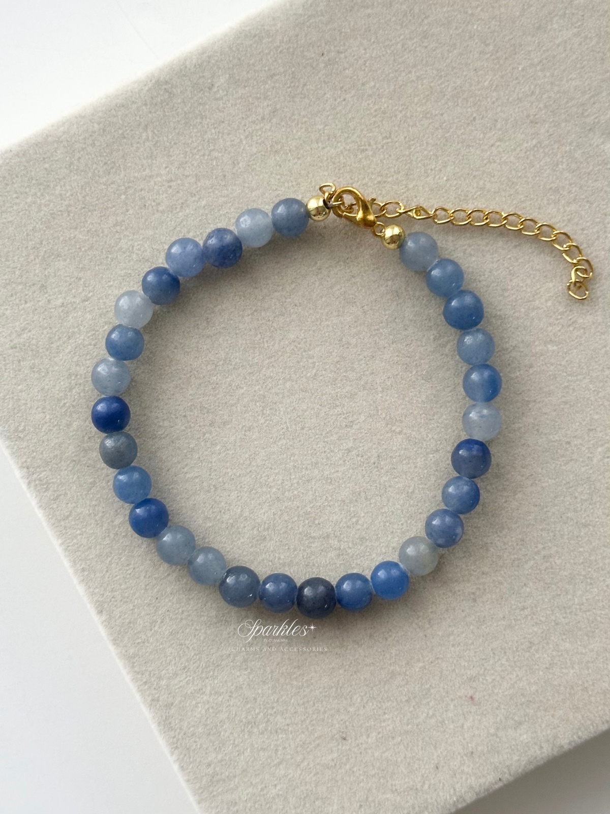sel11 Blue Sapphire Bracelet with Extender