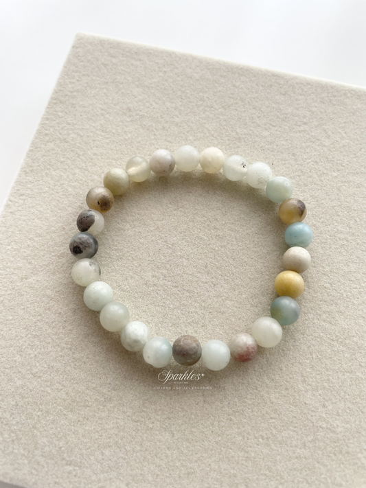 Sel37 Amazonite stone with sizes