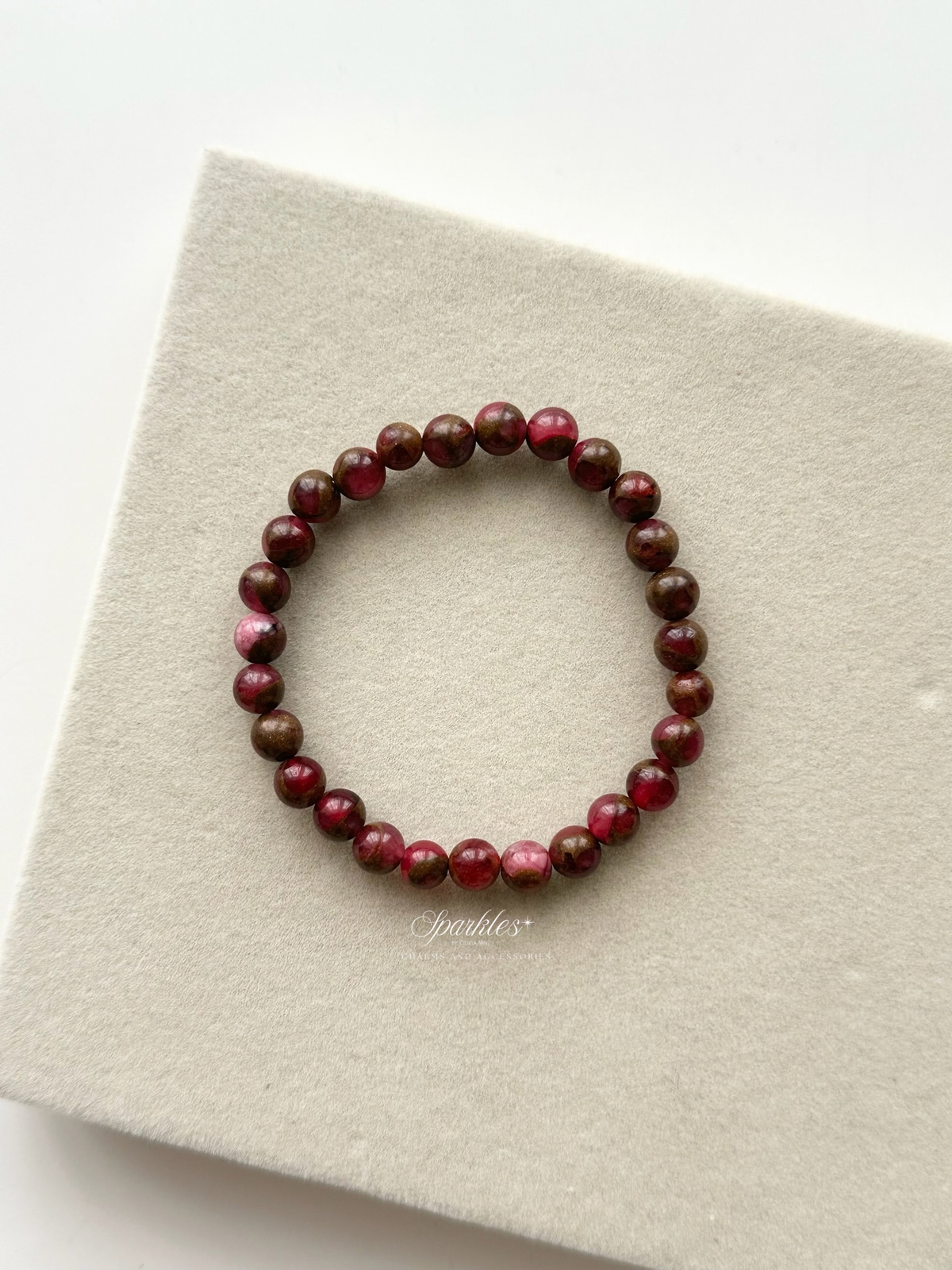 Ruby Sapphire Stone for Ambition & Success SEL Bracelet 6mm sel50
