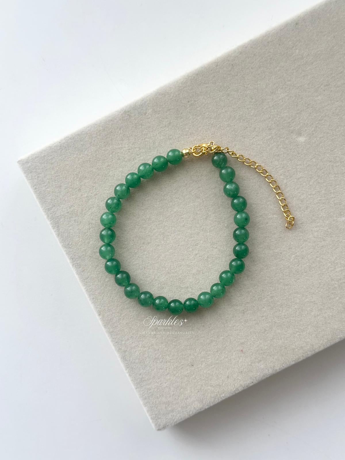 sel51 Dark Aventurine Bracelet with Extender