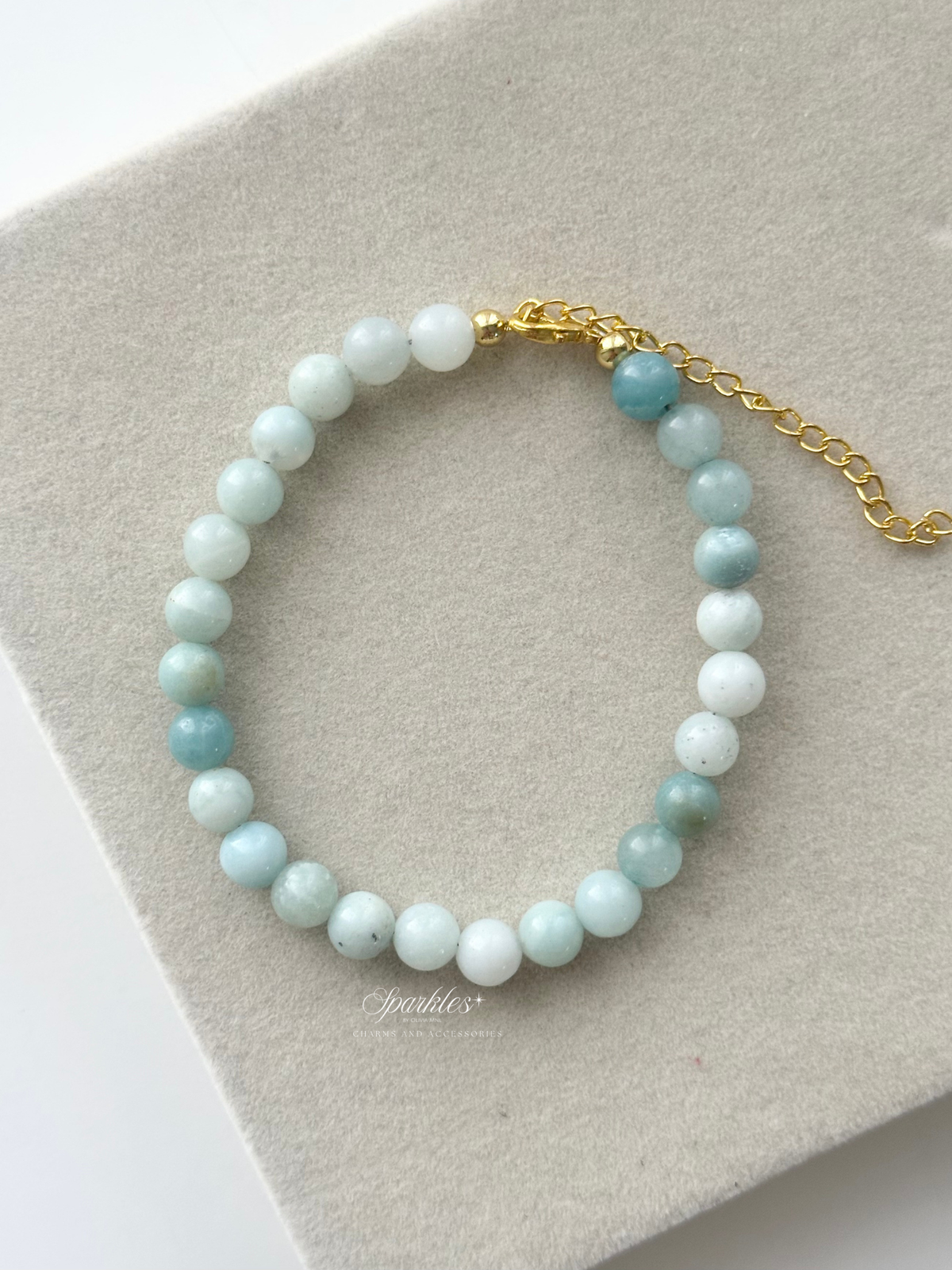 sel53 Amazonite Bracelet with Extender