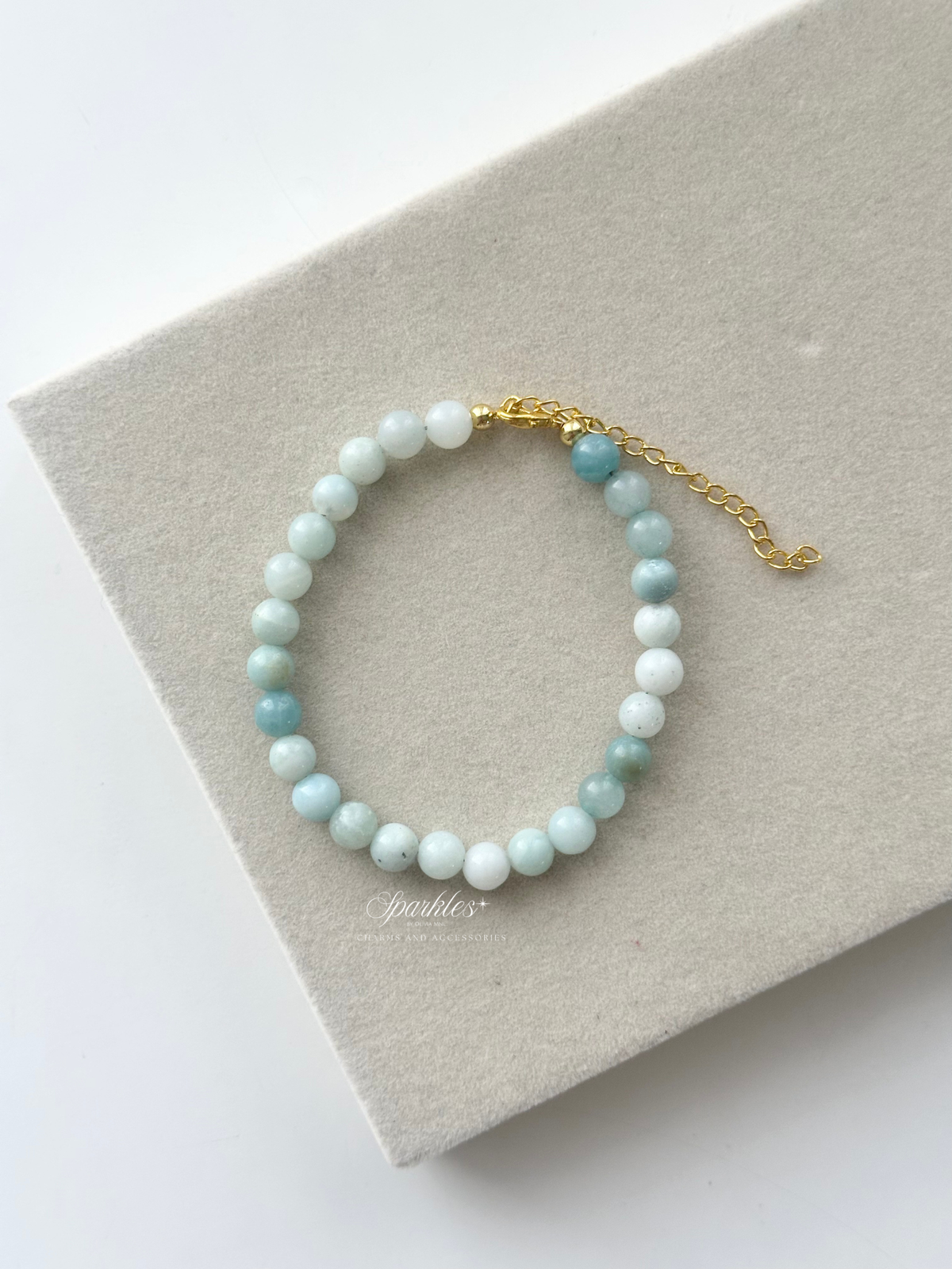 sel53 Amazonite Bracelet with Extender