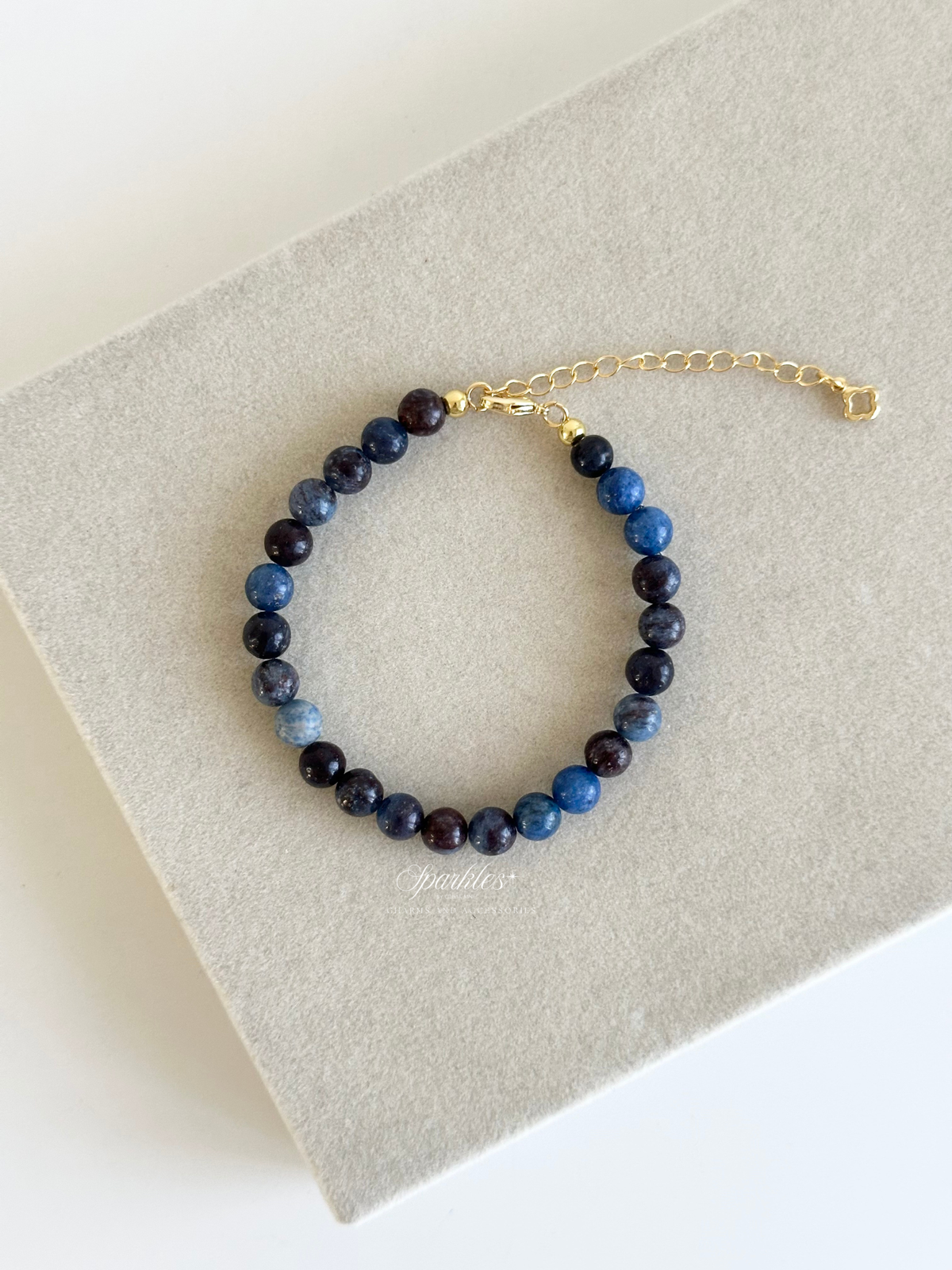 sel56 Blue Opal Bracelet with Extender