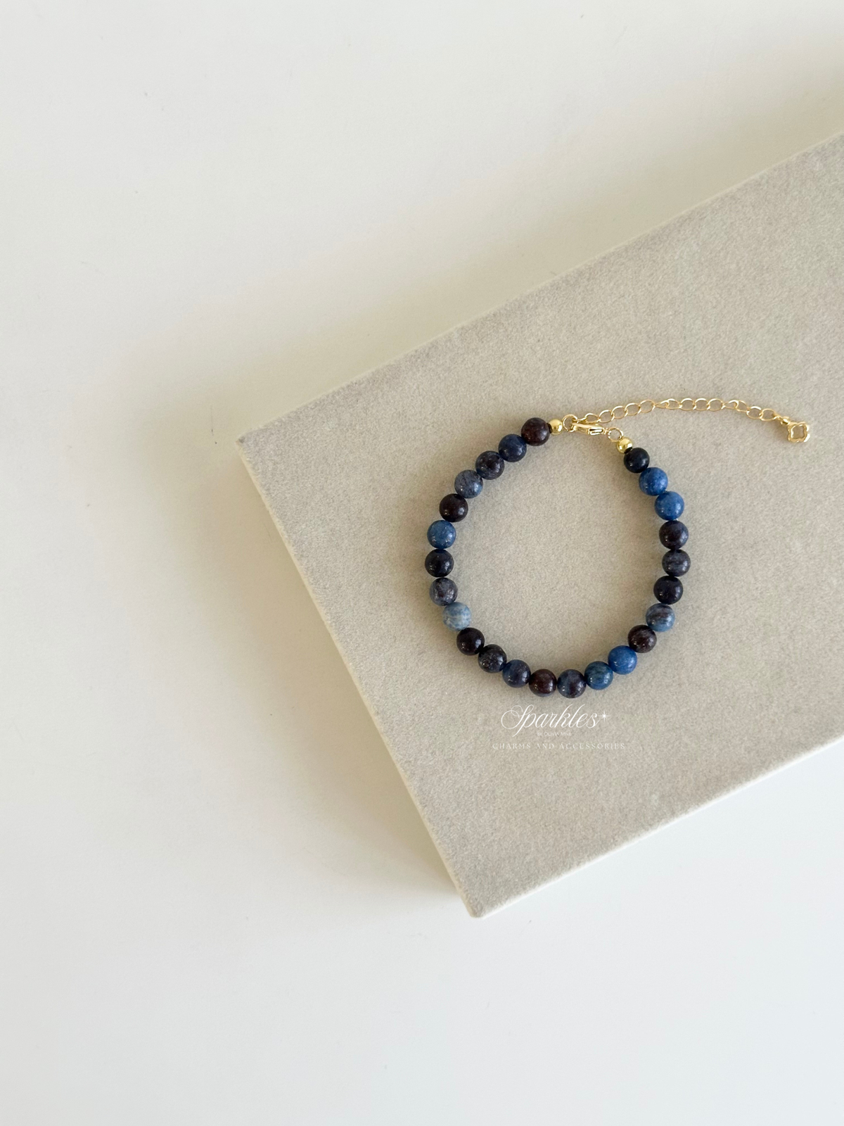 sel56 Blue Opal Bracelet with Extender