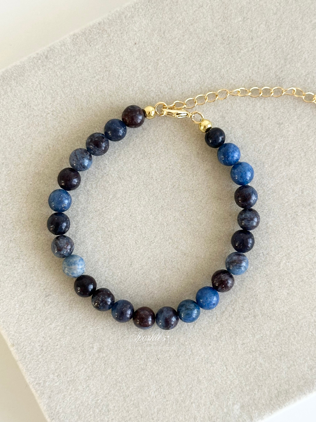 sel56 Blue Opal Bracelet with Extender