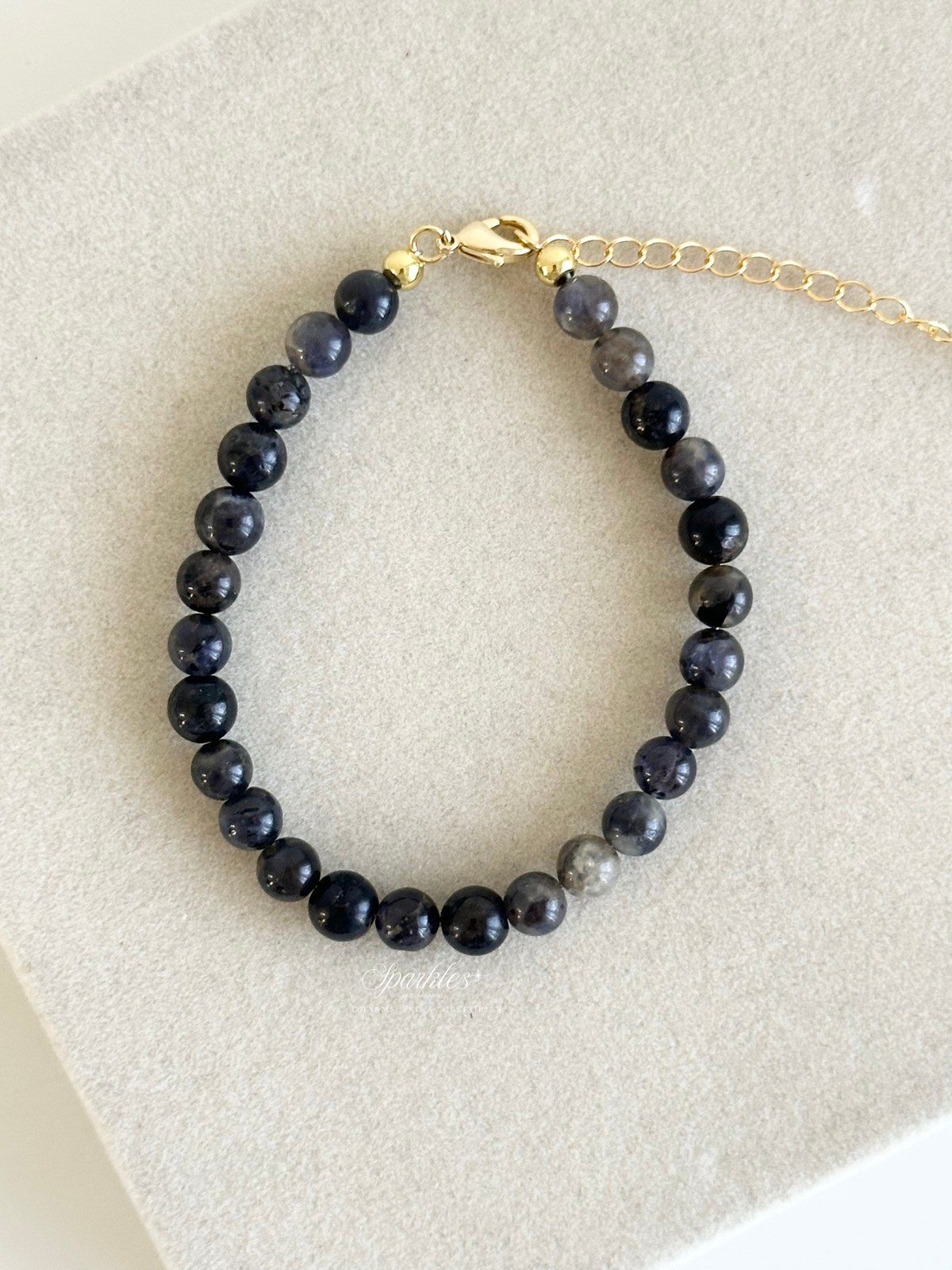 sel59 Iolite Bracelet with Extender