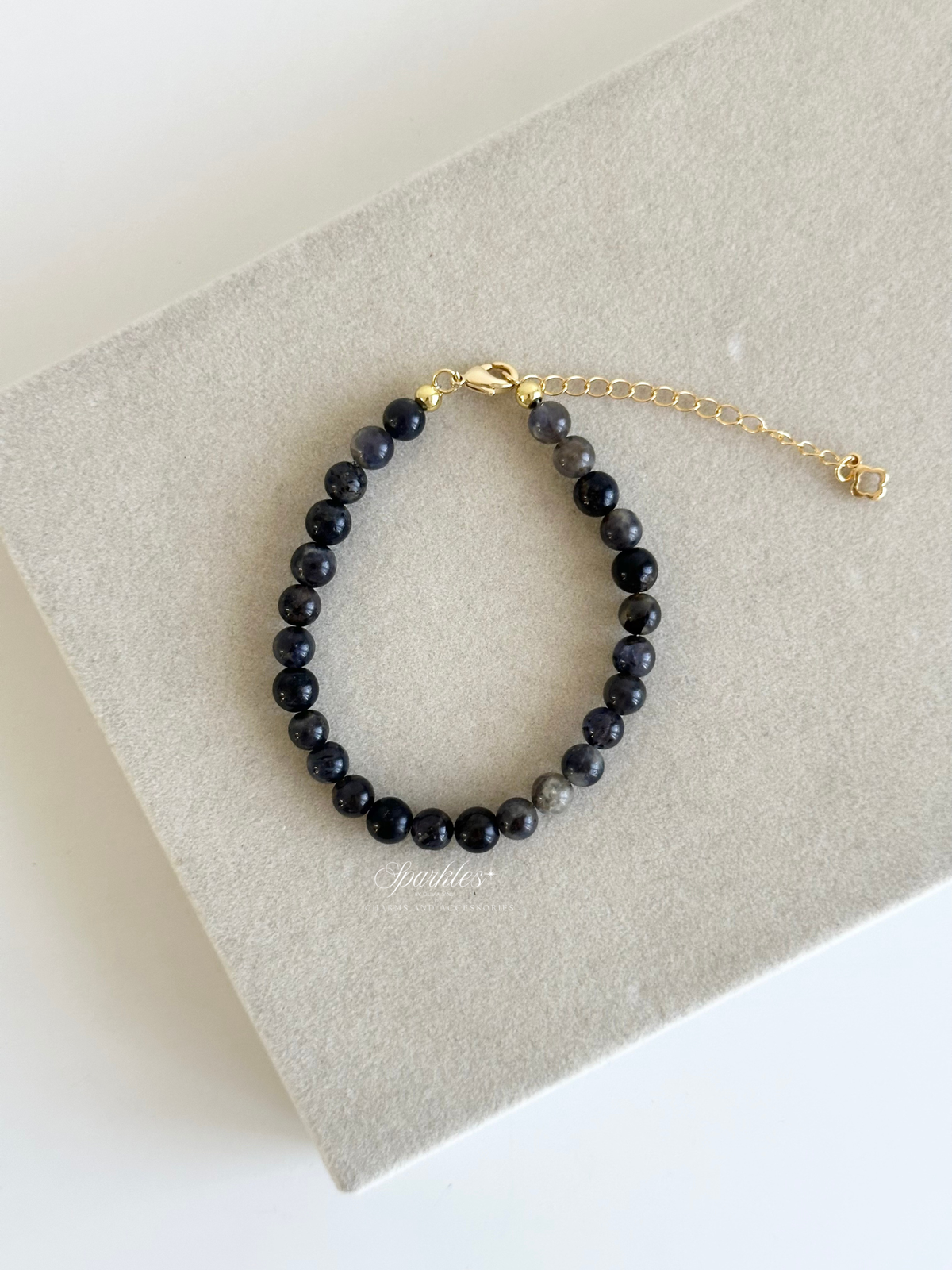 sel59 Iolite Bracelet with Extender