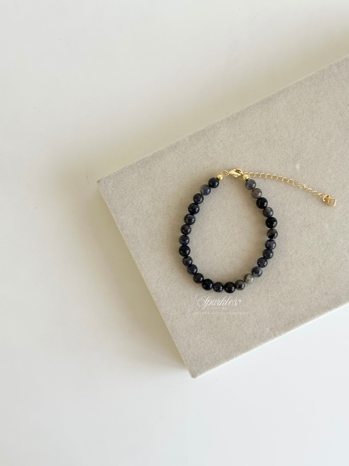 sel59 Iolite Bracelet with Extender