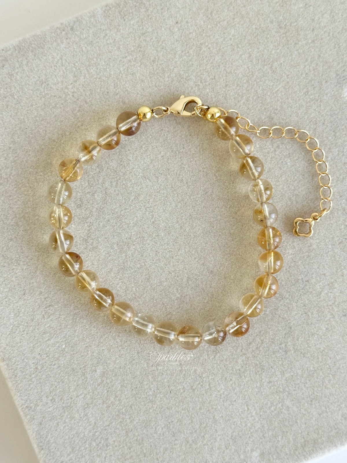sel63 Premium Citrine Bracelet with Extender