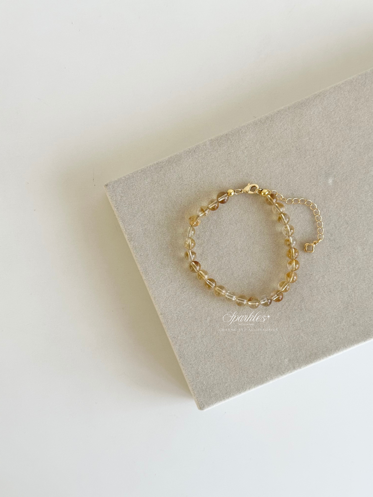sel63 Premium Citrine Bracelet with Extender