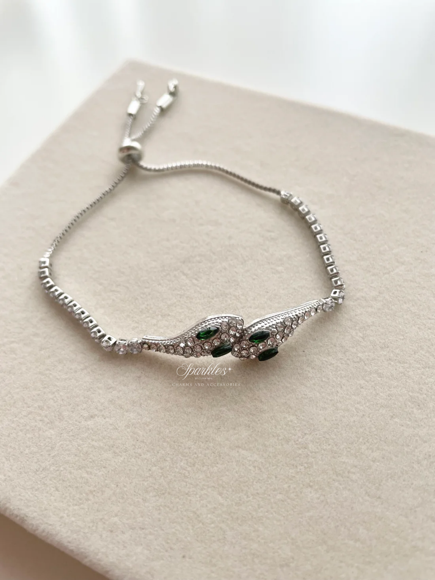 snake1 Silver snake bracelet