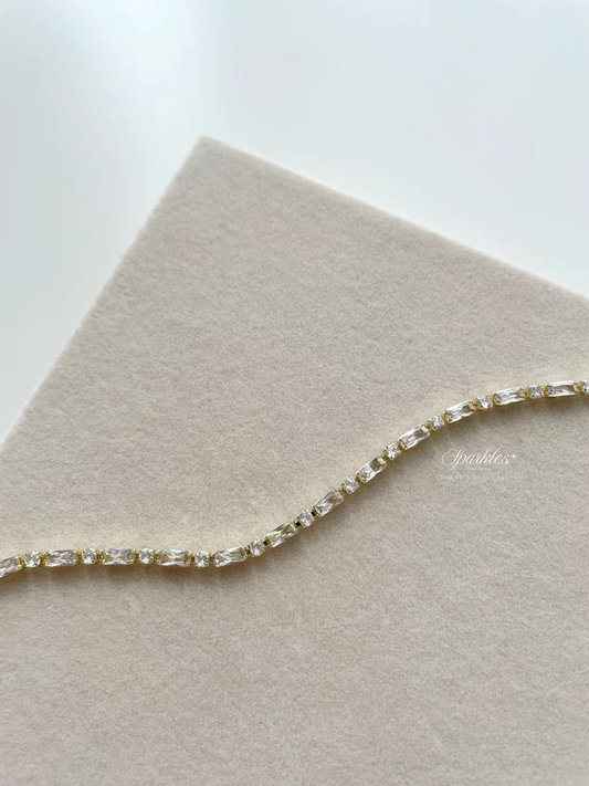 tennisA3 Small tennis bracelet 16cm