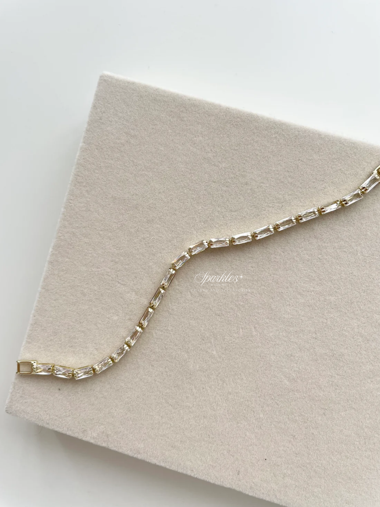 tennisB1 Medium tennis bracelet 16cm