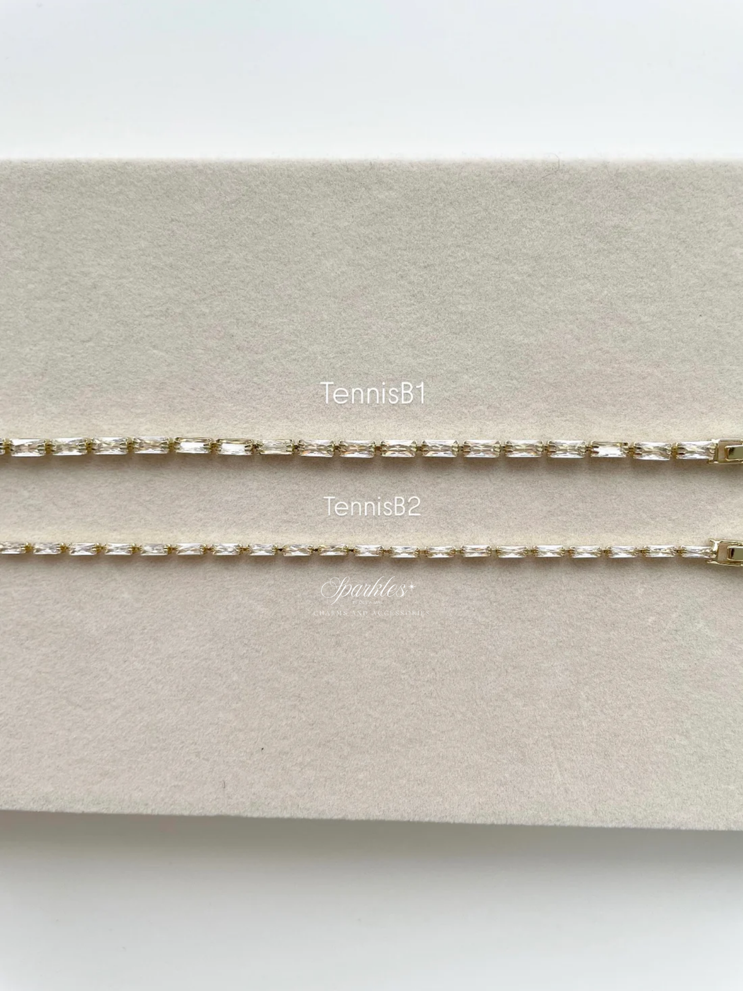 tennisB1 Medium tennis bracelet 16cm