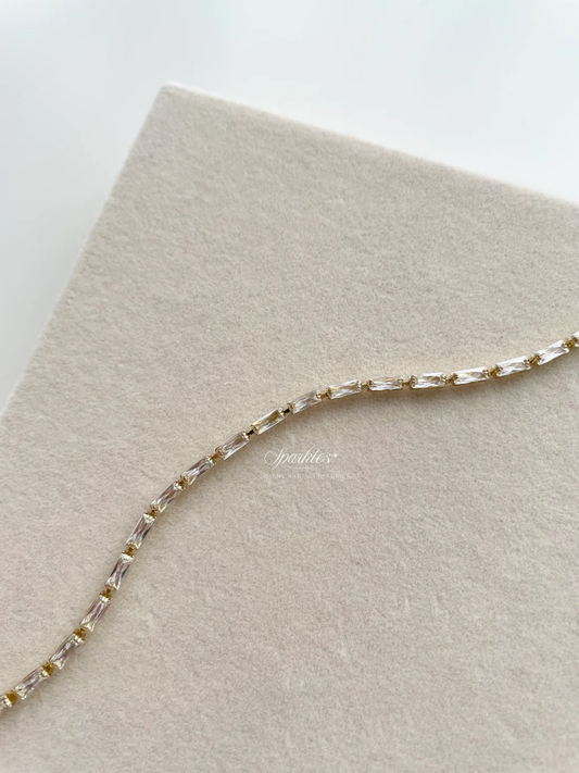 tennisB2 Small tennis bracelet 16cm