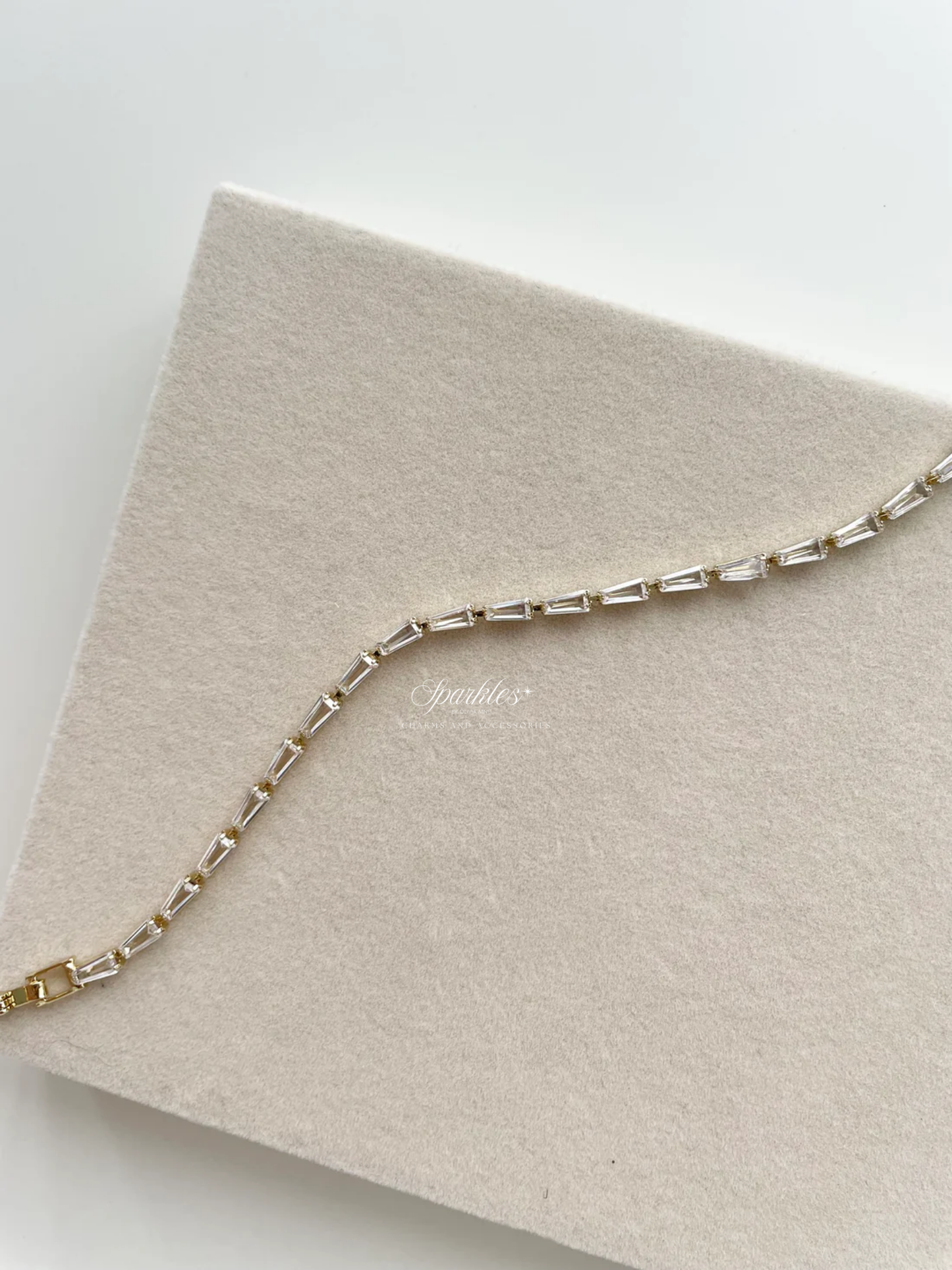 tennisD1 Medium tennis bracelet 16cm