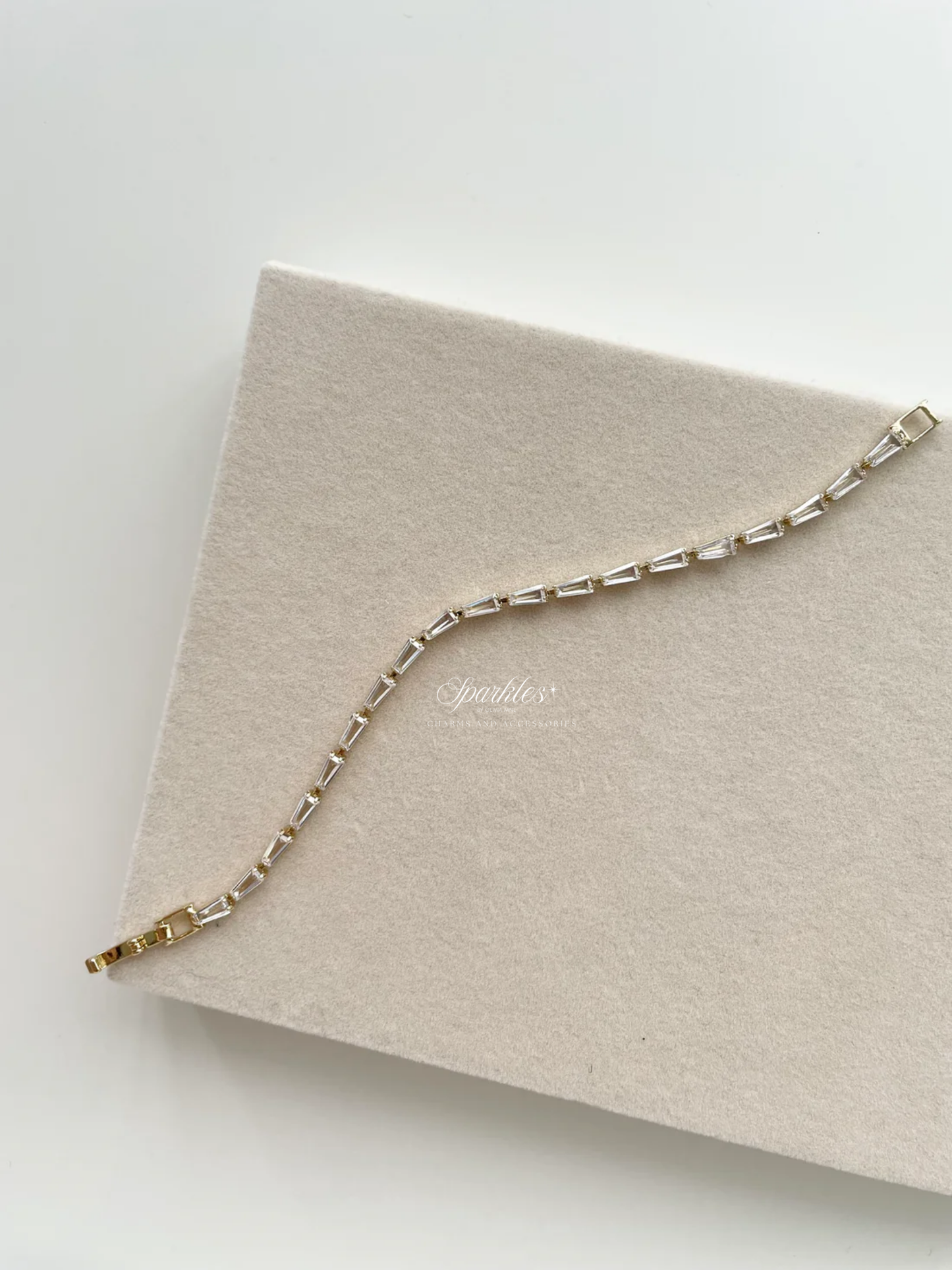 tennisD1 Medium tennis bracelet 16cm
