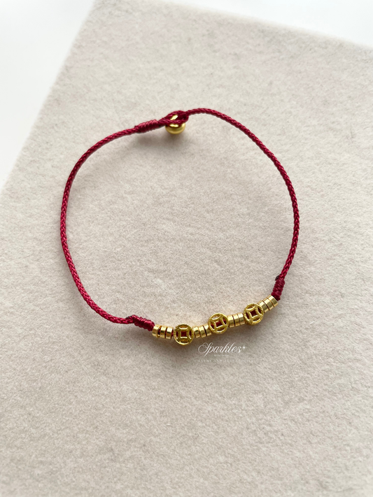 Wealthy2026 Red String Bracelet with Sizes