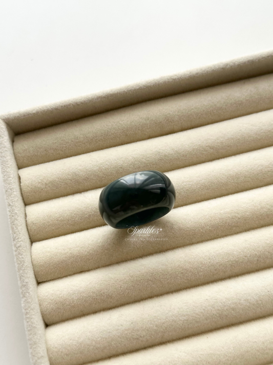 Wealth888 with sizes Jadeite Ring (Big)